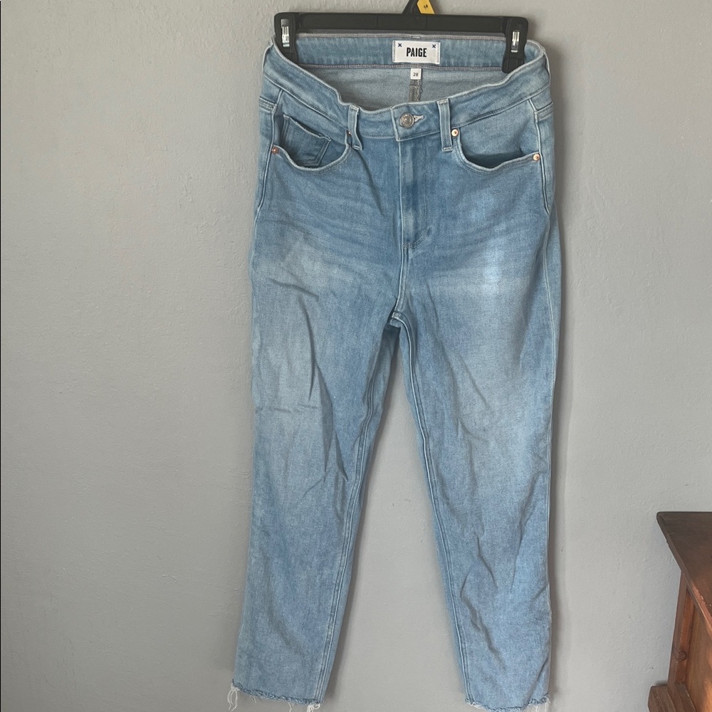 PAIGE Sky Blue Denim Jeans